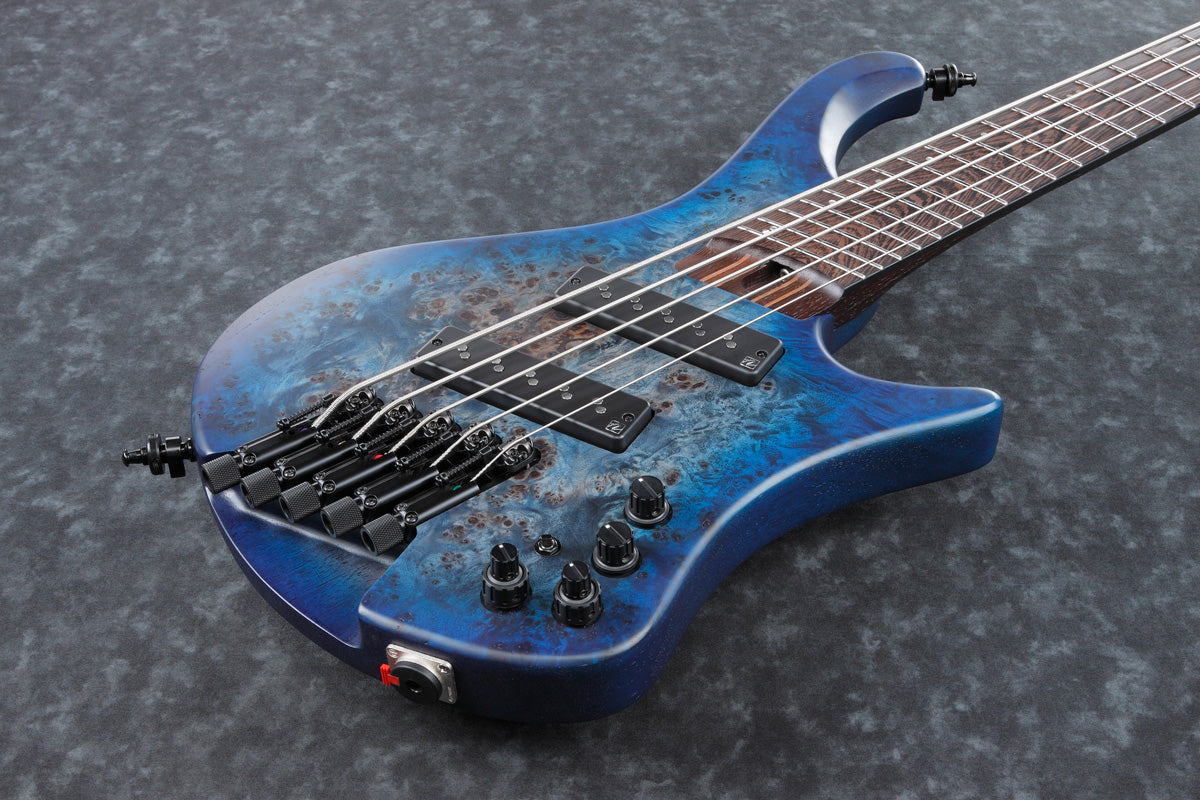 Ibanez / EHB1505MS-PLF (Pacific Blue Burst Flat) Headless Multi-scale Ibanez [80]