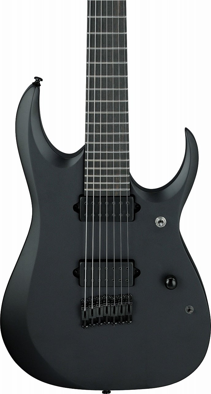 Ibanez / RGDRB71-BKF (Black Flat) Ibanez 7-string guitar IRON LABEL series [80]