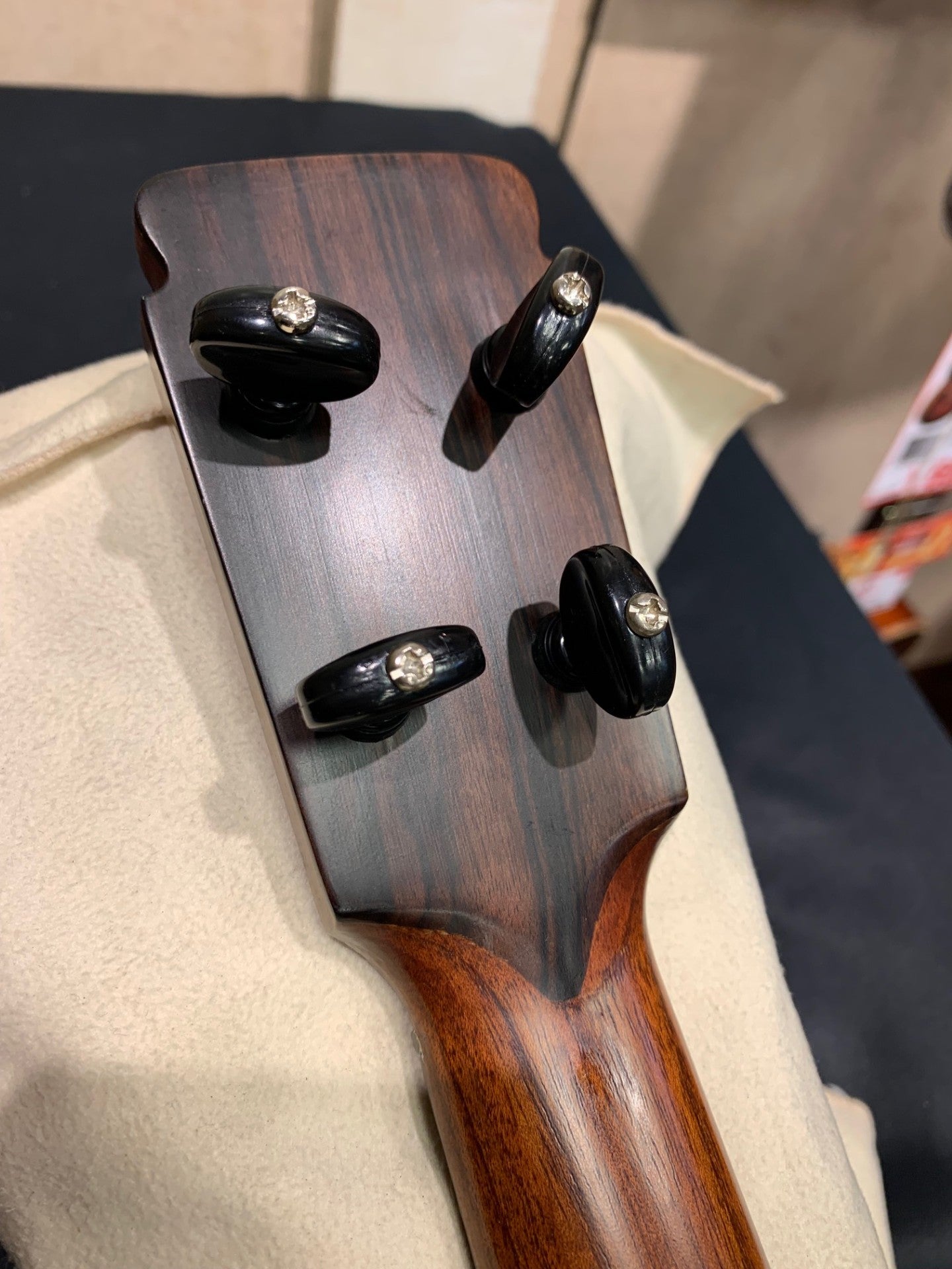 [SN 1098368] USED Nahenahe / Style No. 0 Dark Cherry Brown [12]