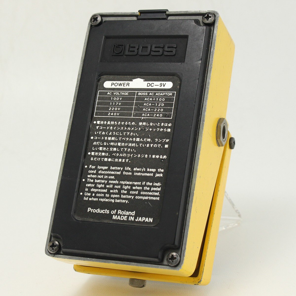 BOSS / OD-1 Over Drive NEC C4558C / 052-281D – Ishibashi Music
