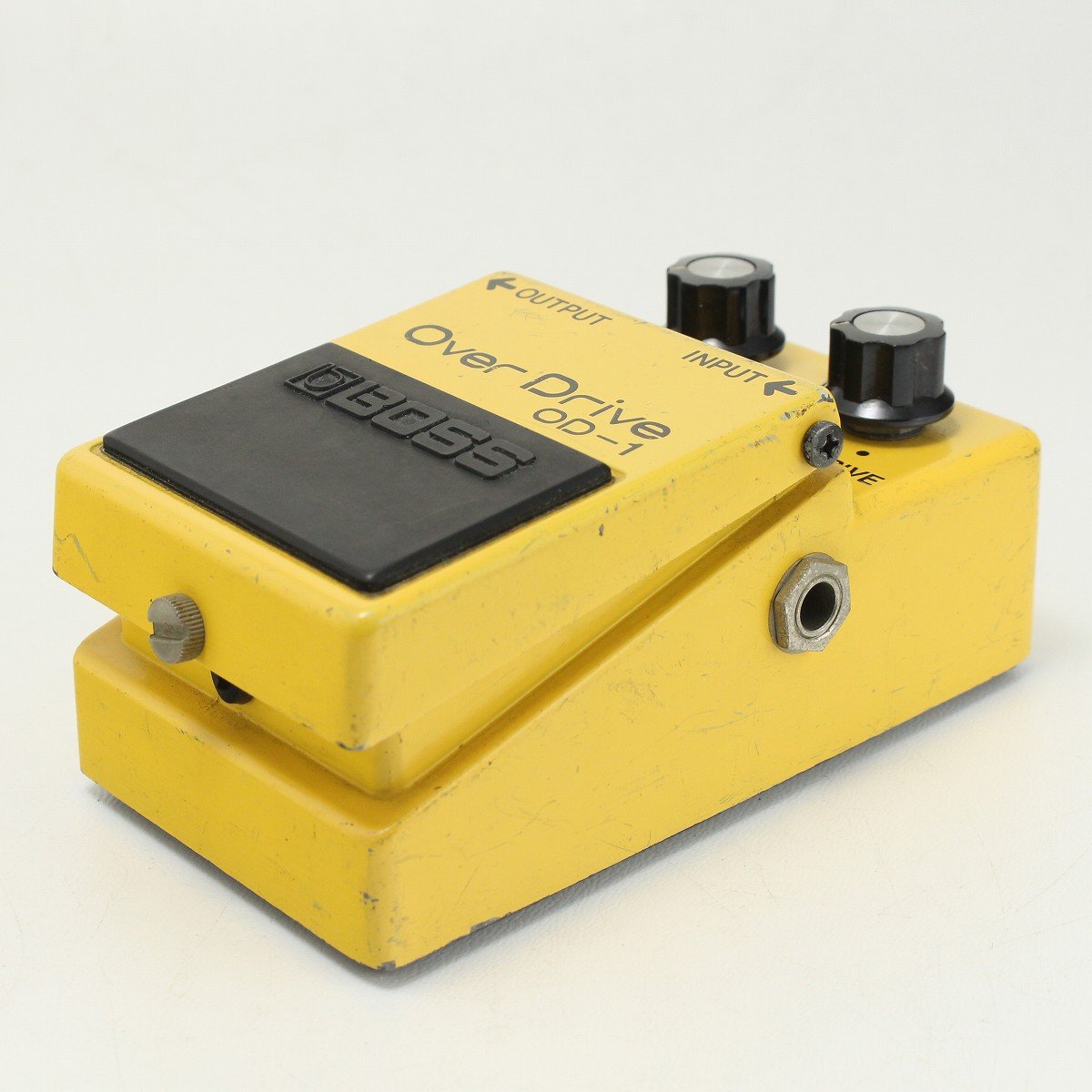 【苫小牧バナナ】動作品 BOSS OD-1 over drive 銀ネジ オーバードライブ (NEC/C4558C搭載) ギター用 エフェクター♪ BOSS OD-1 Over Drive (Silver Screw/JAPAN/NECμPC4741C/#8400)