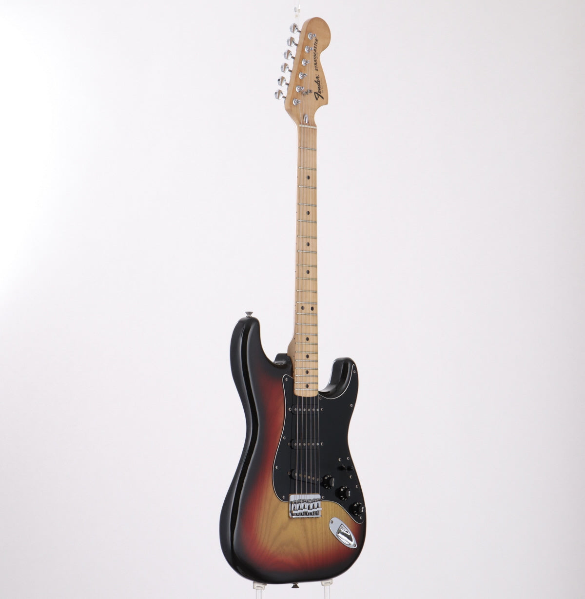 Fender USA Stratocaster Hard Tail 1976年 FENDER USA / 1976 Stratocaster Hardtail Sunburst – Ishibashi Music