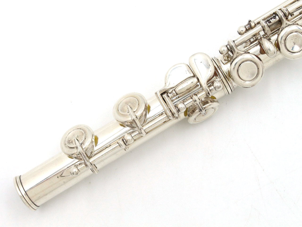 YAMAHA / Flute YFL-451, head tube silver, all tampos replaced