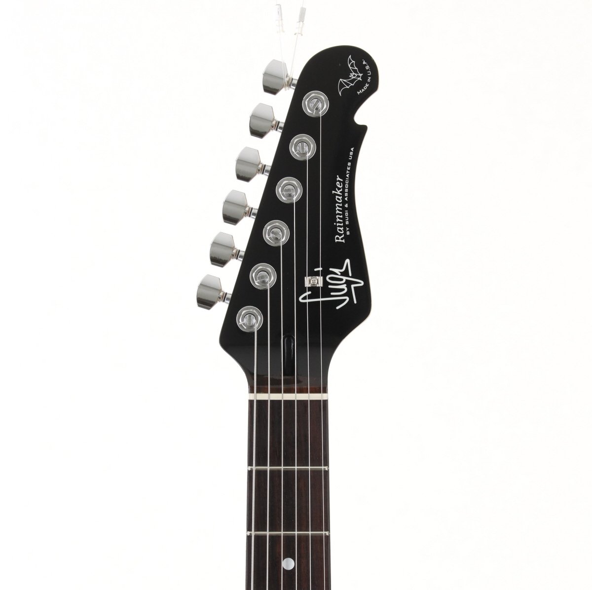 SUGI / Rainmaker RMG Aqua Timber Neck HH BLK Made in USA