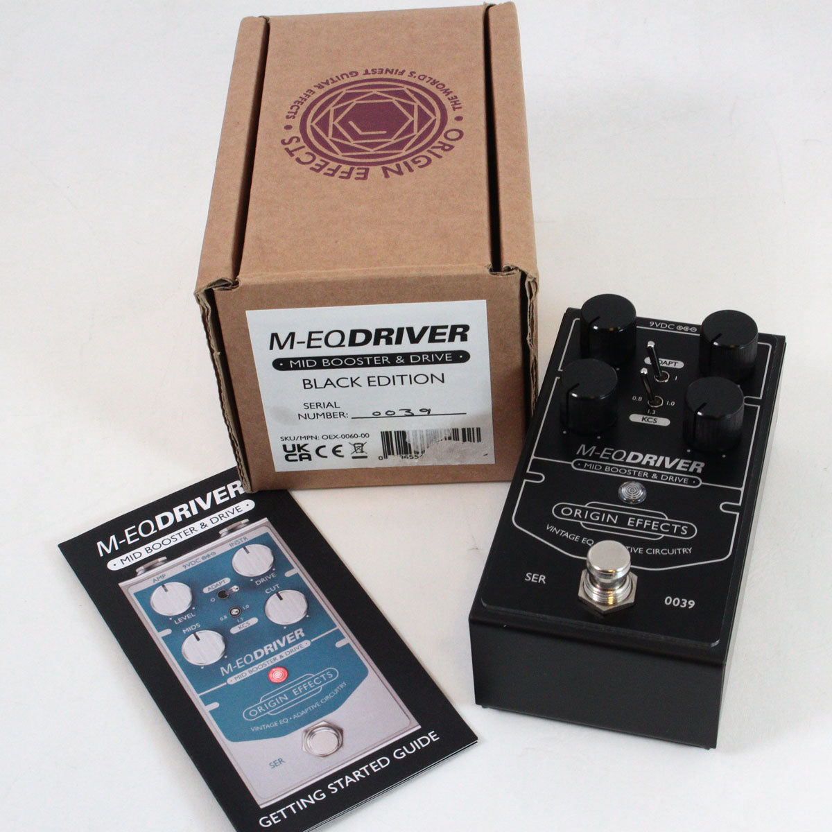 ORIGIN EFFECTS / M-EQ Driver Black Edition – Ishibashi Music