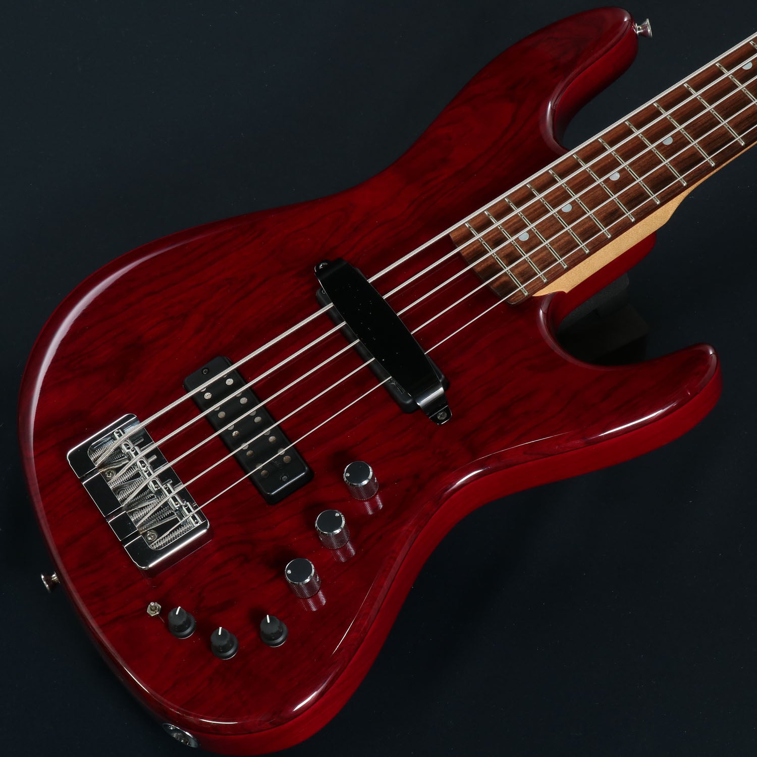 MIURA GUITARS USA / MB-2 5-String Trans Red – Ishibashi Music