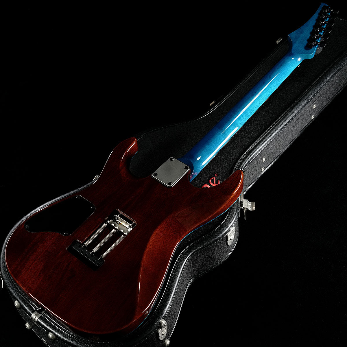 Marchione / Carve Top 1pc Flame Maple HSH Bolt-On Neck Trans Blue