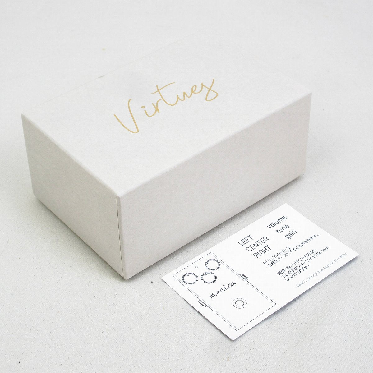 VIRTUES / monica AssH Signature Overdrive – Ishibashi Music