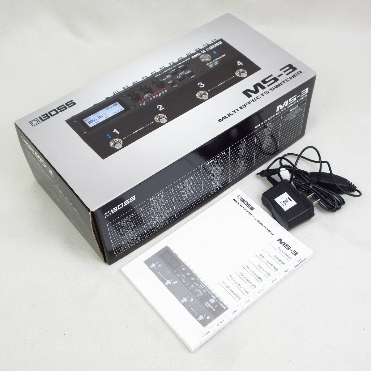 BOSS / MS-3 Multi Effects Switcher Multi Effects Switcher