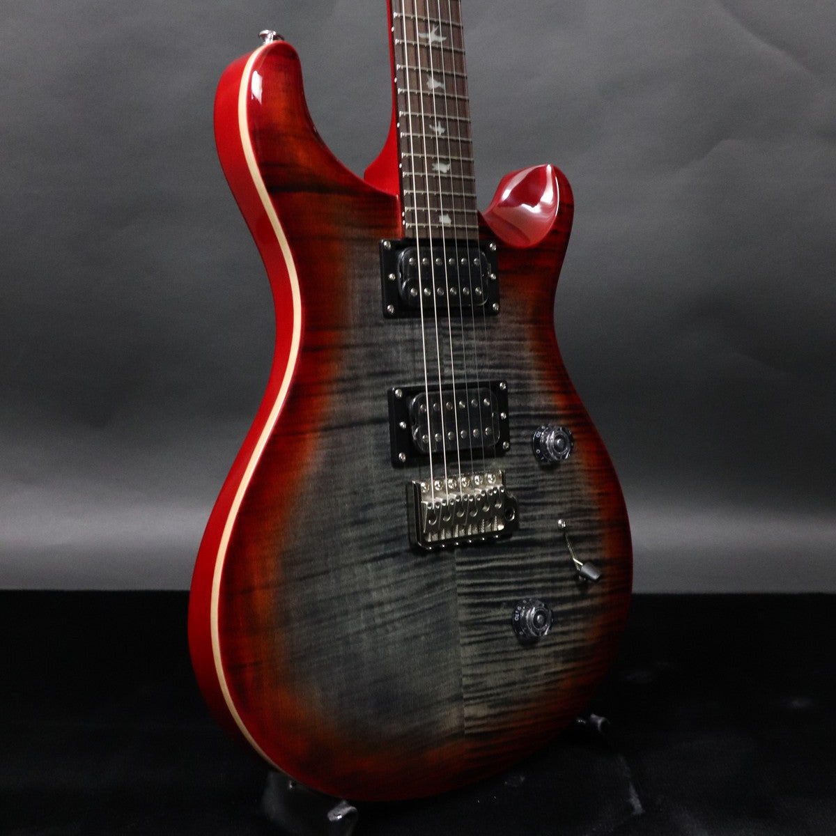 Paul Reed Smith (PRS) / 2025 SE Custom 24 Charcoal Cherry Burst