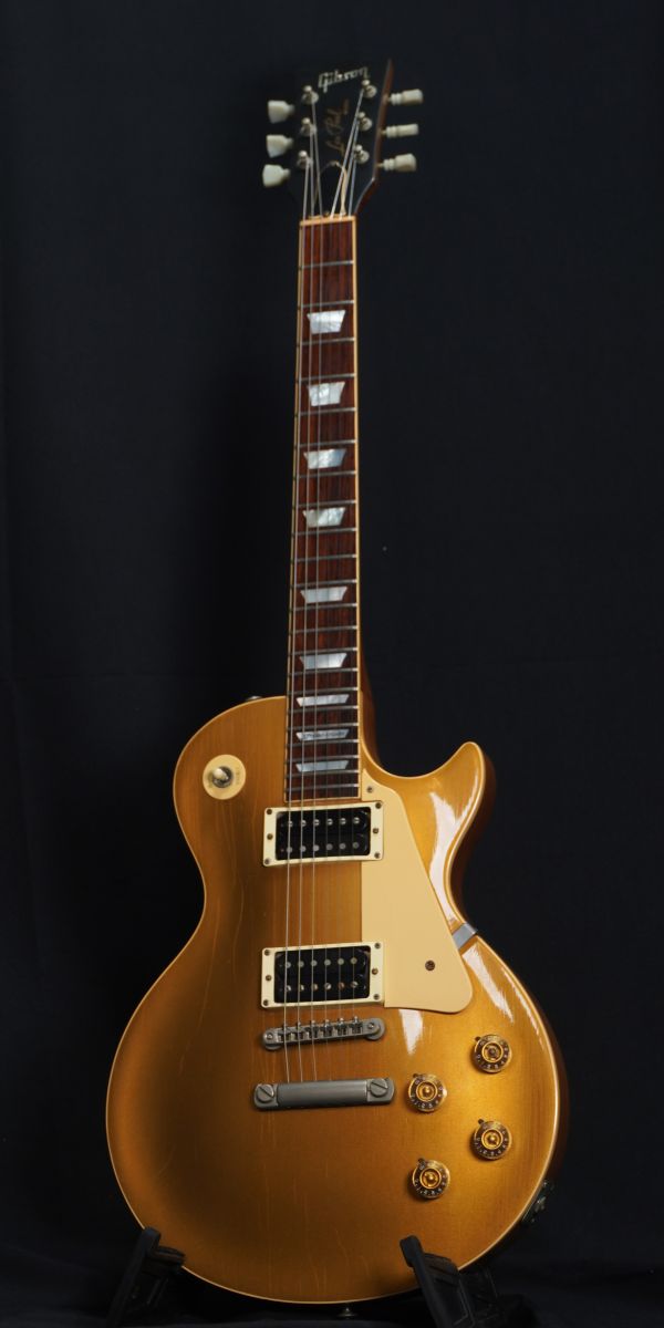 Gibson /Les Paul Standard Gold Top 30th Anniversary -1982