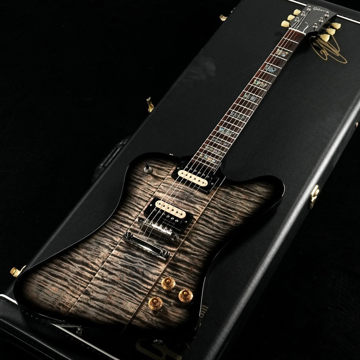 Gibson Custom Shop / Tak Matsumoto Firebird Trans Black Burst