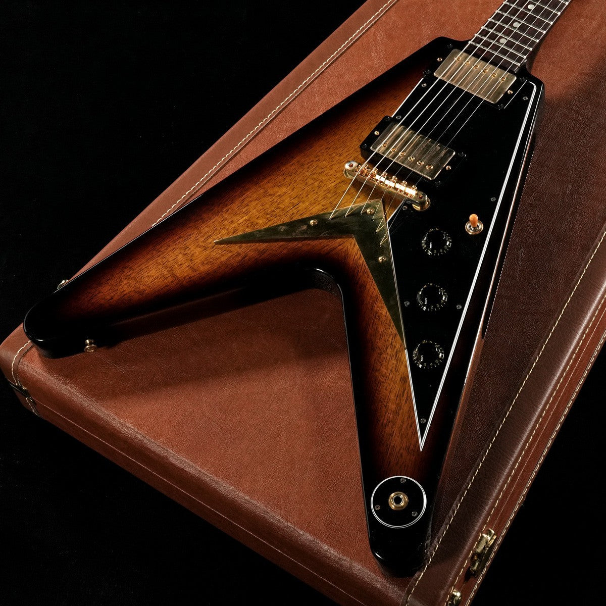 Gibson Custom Shop / 1958 Korina Flying V Black Pickguard VOS