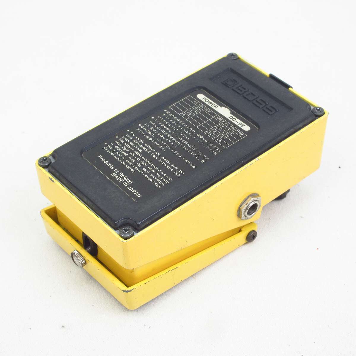 BOSS / OD-1 Over Drive Raytheon RC3403ADB / 052-281B silver screw