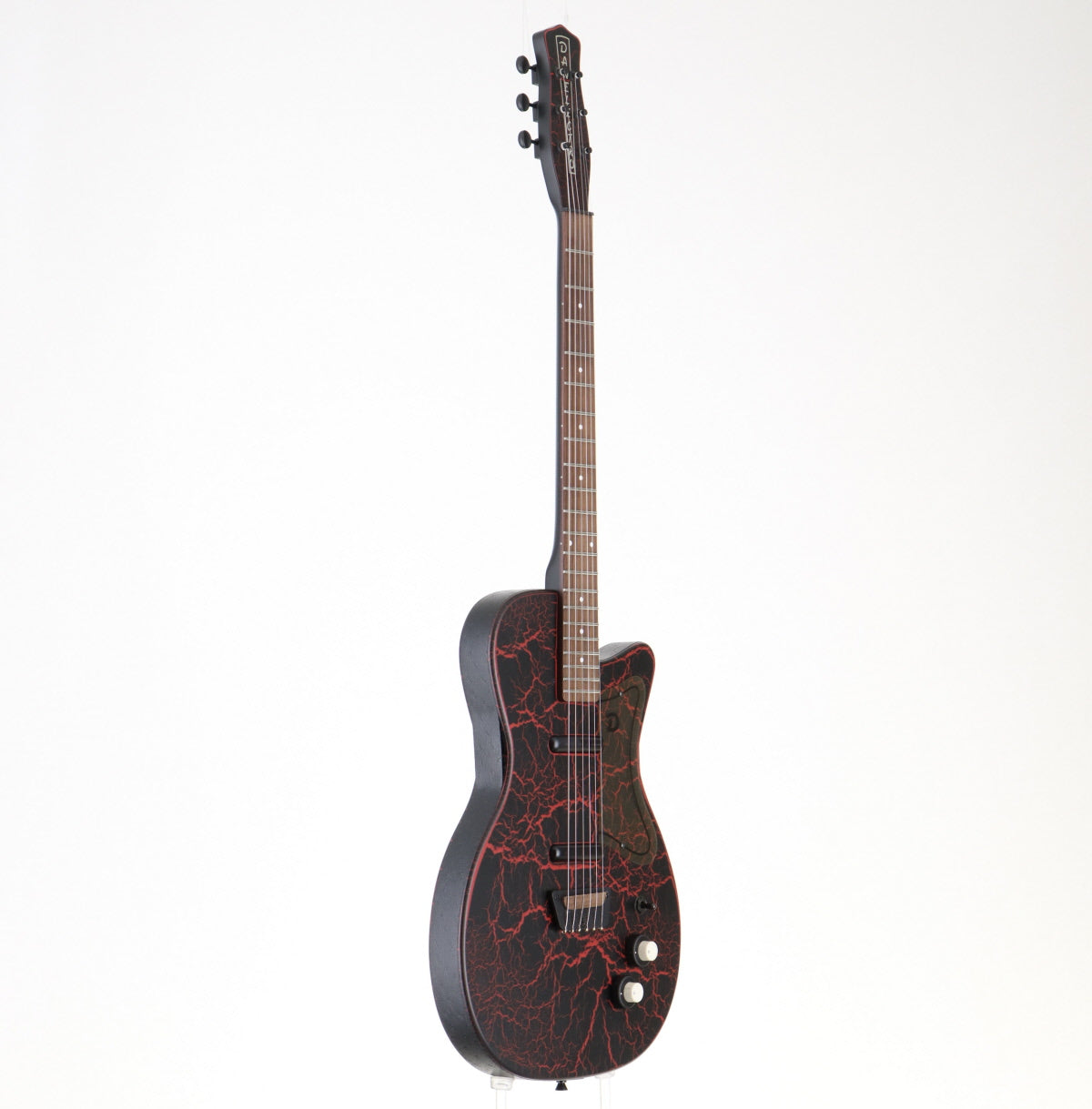 Danelectro / 56-U2 Black/Red Crackle Lava Finish – Ishibashi Music