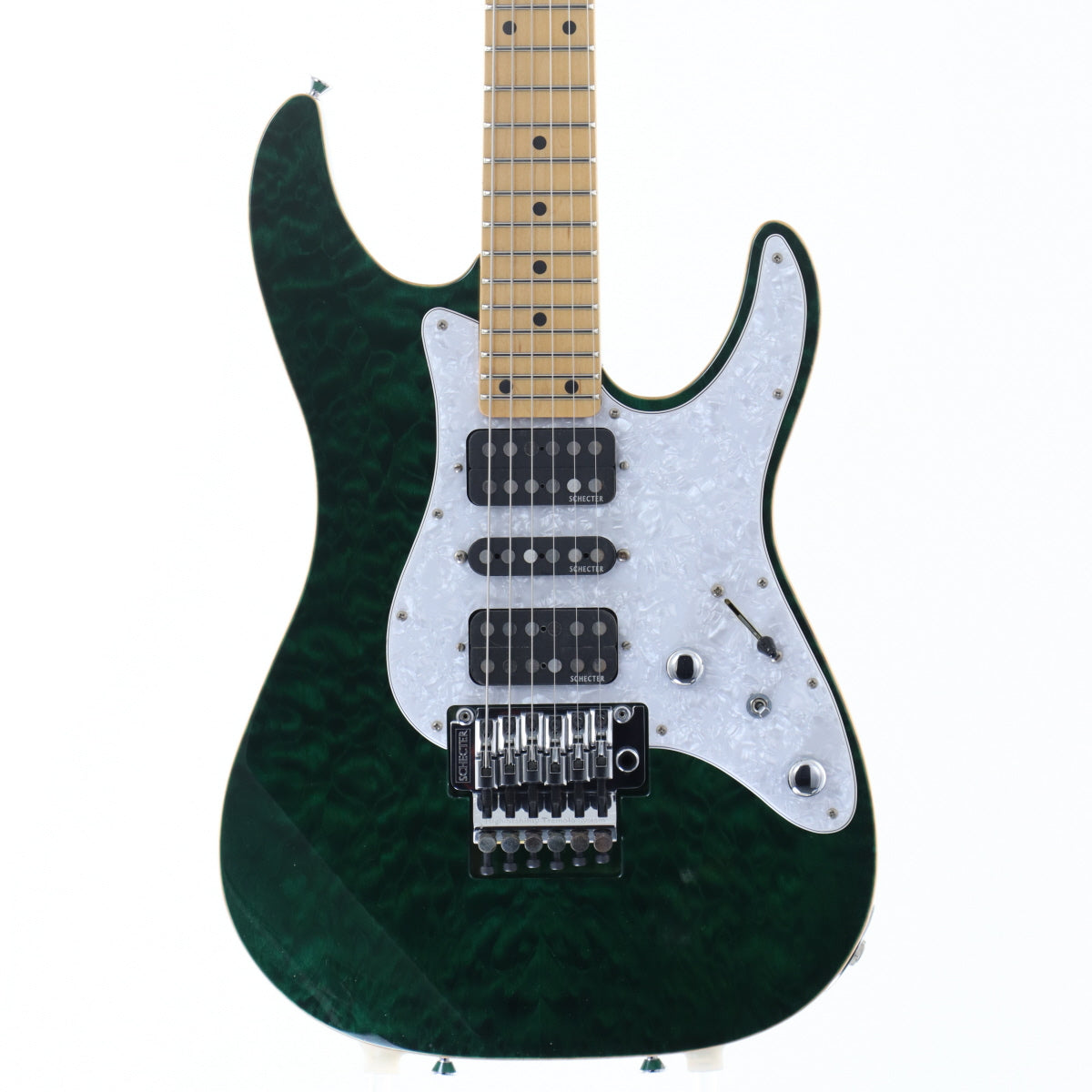 SCHECTER / SD-II-24-AS Trance Green – Ishibashi Music Corporation.