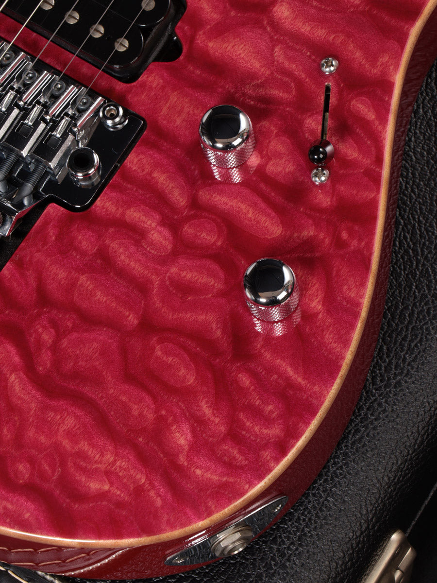 Suhr / Modern Quilt Maple Top HH Magenta Pink Stain – Ishibashi