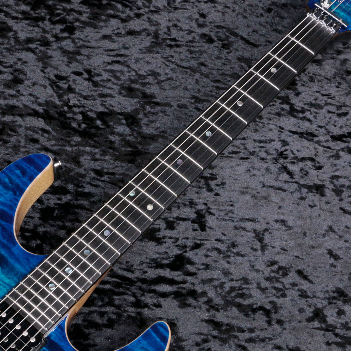suhrさん専用 Suhr / Custom Modern Set Neck Quilt Top Black Limba Aqua Blue