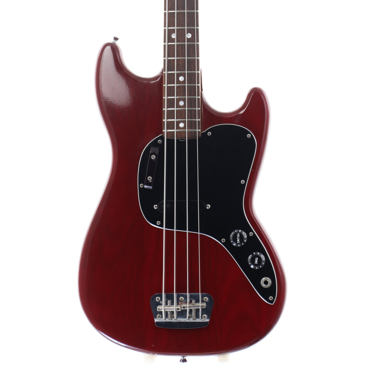 Fender / 1980 Musicmaster Bass Wine Red – Ishibashi Music Corporation.