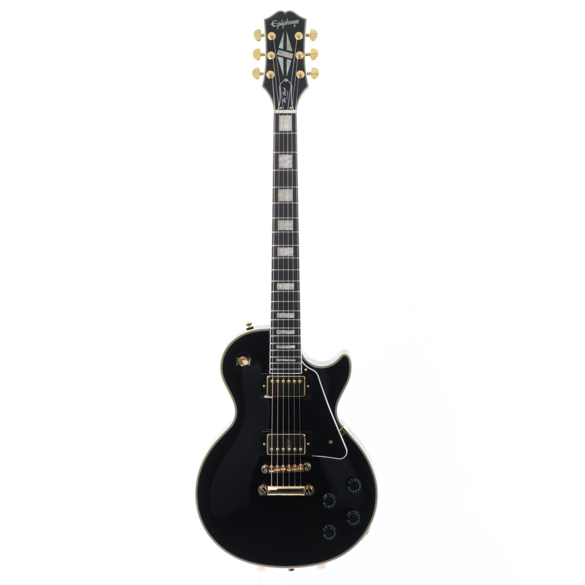 Epiphone / Inspired by Gibson Les Paul Custom Ebony – Ishibashi