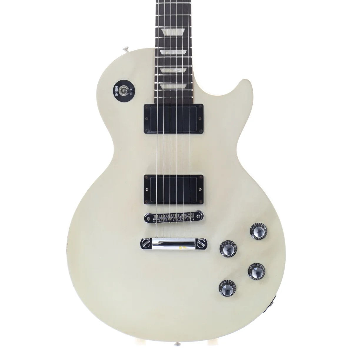 Gibson Les Paul LPJ ホワイト 2013年製 Gibson USA / LPJ 2013 White Trans – Ishibashi Music Corporation.
