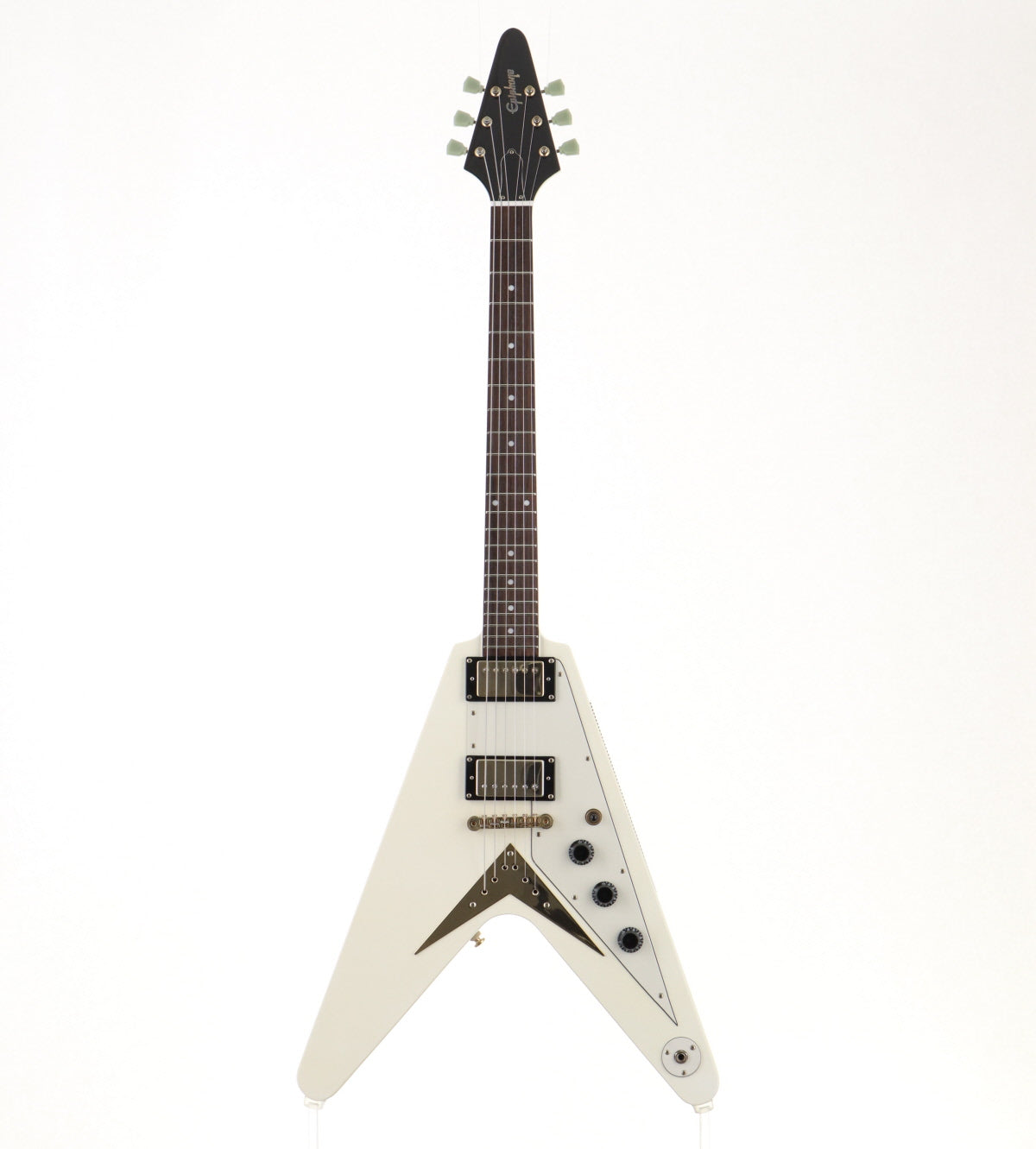Epiphone コリーナV Epiphone / 1958 Korina Flying V Alpine White – Ishibashi Music