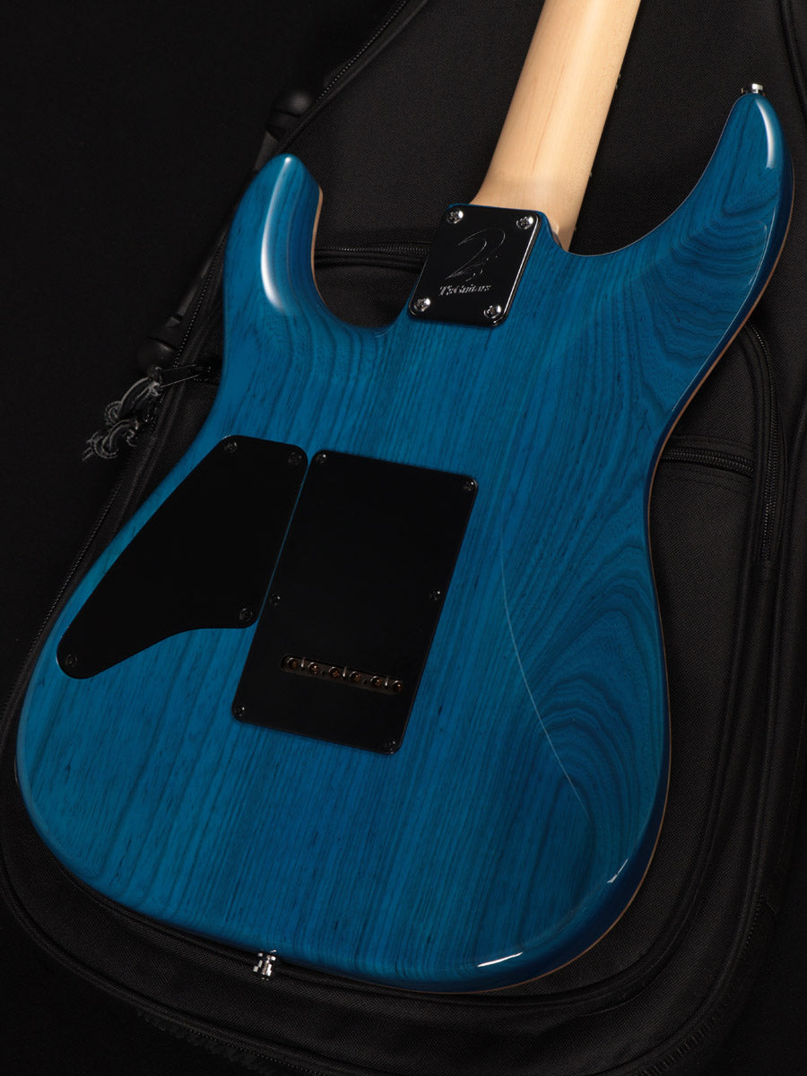 T's Guitars / DST-Pro24 Carved Quilt Centura Blue – Ishibashi