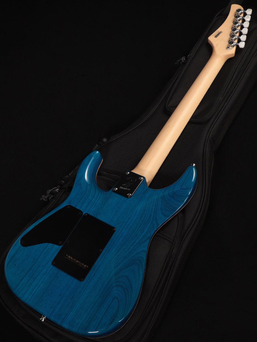 T's Guitars / DST-Pro24 Carved Quilt Centura Blue – Ishibashi
