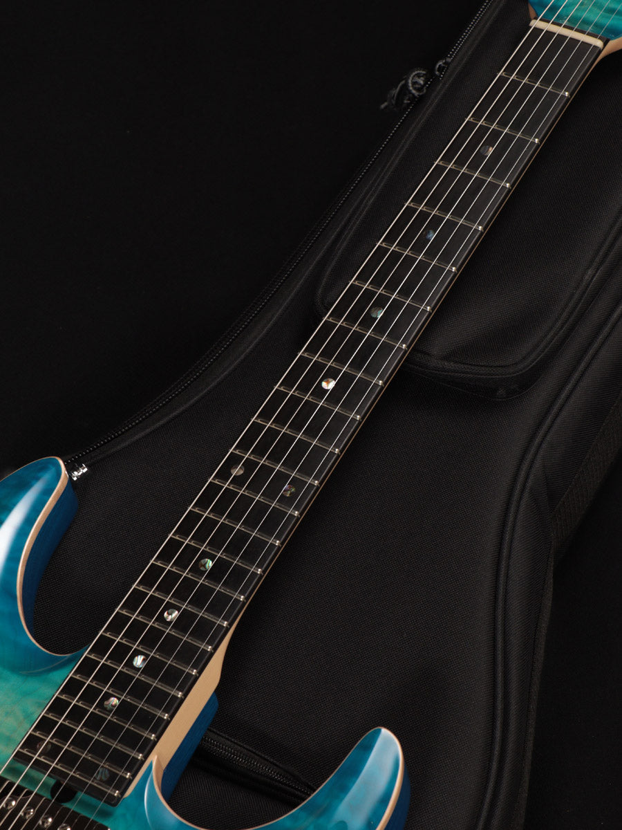 T's Guitars / DST-Pro24 Carved Quilt Centura Blue – Ishibashi
