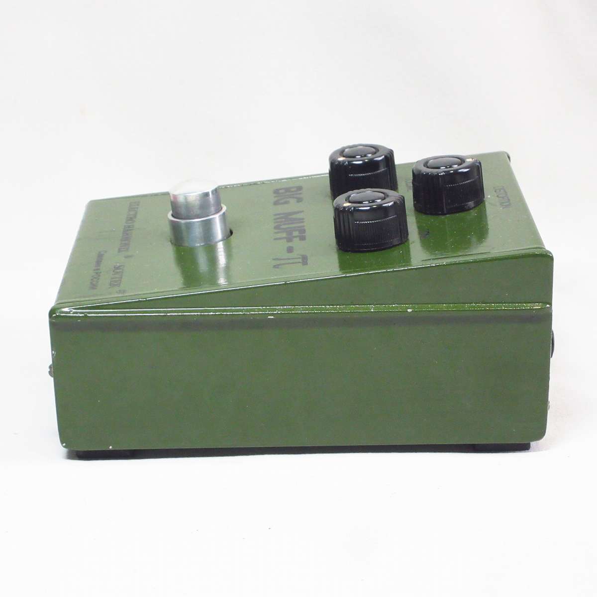 SOVTEK / Big Muff Pi V7C SOVTEK Army Green Bubble Font & Tall