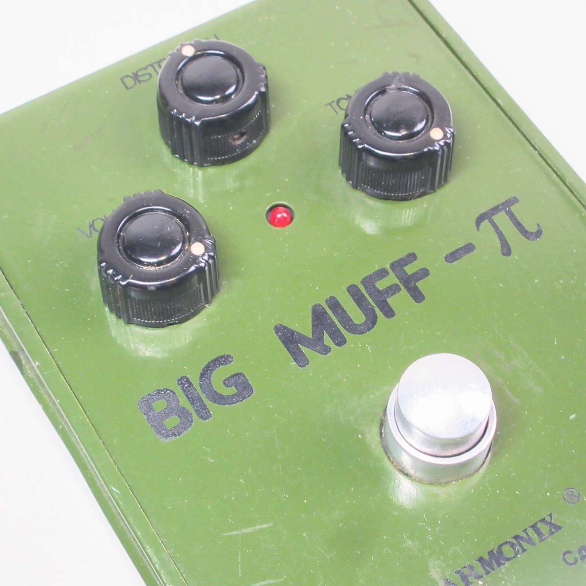 SOVTEK / Big Muff Pi V7C SOVTEK Army Green Bubble Font & Tall