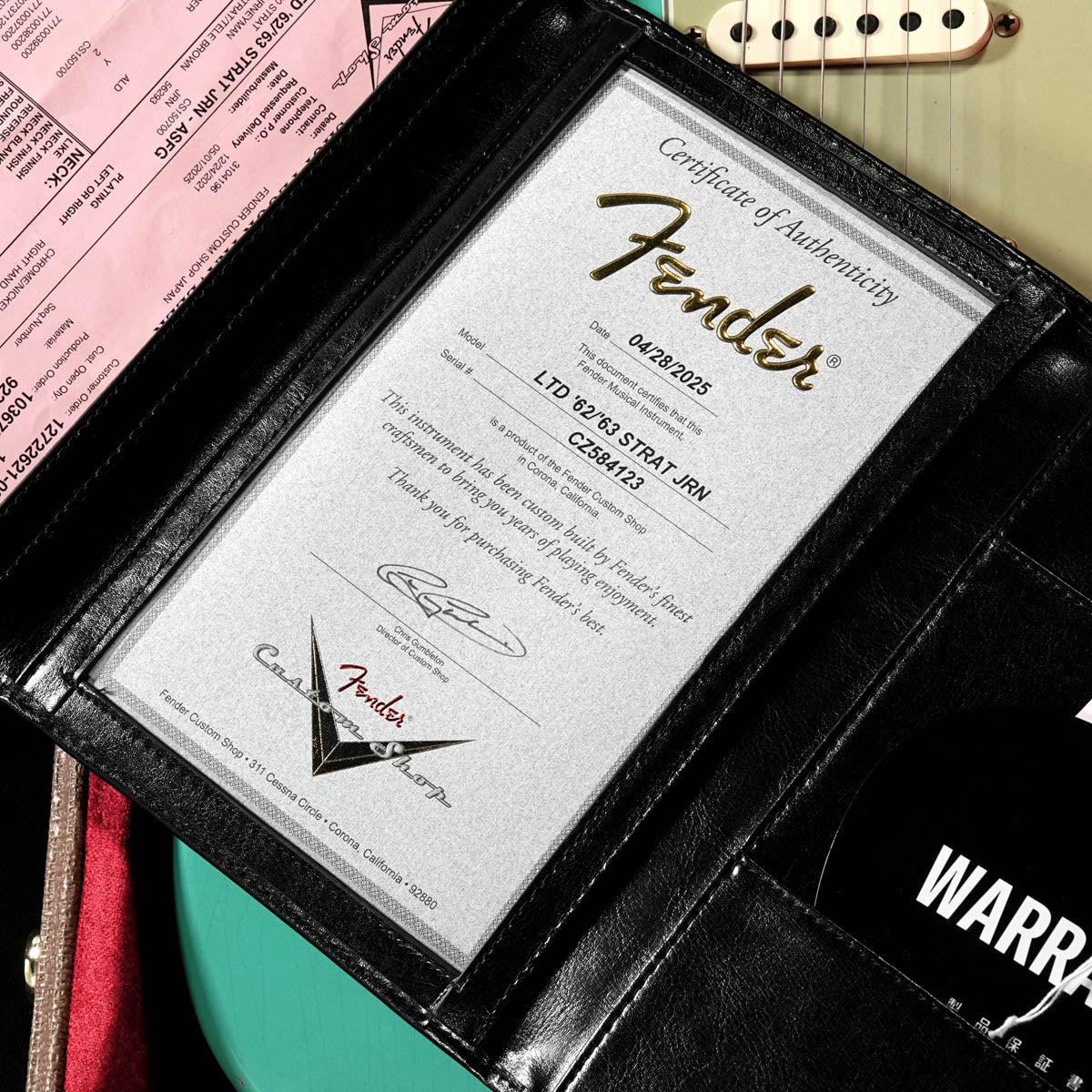 FENDER CUSTOM SHOP / Limited Edition '62/'63 Stratocaster Journeyman ...