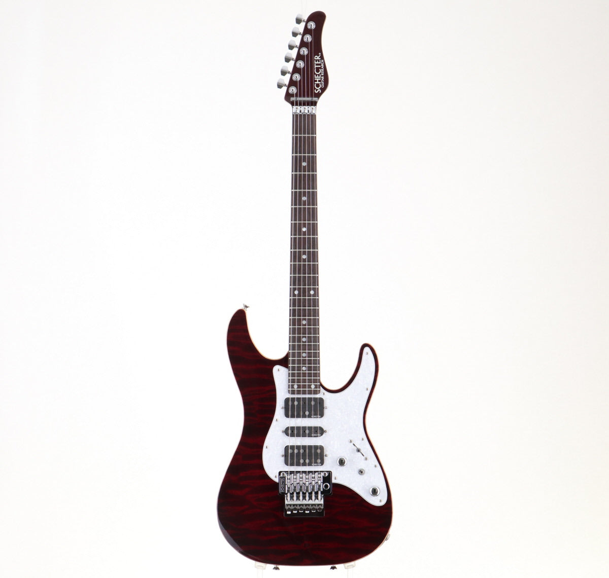 SCHECTER / SD-II-24-AS See-thru Red 2008 – Ishibashi Music