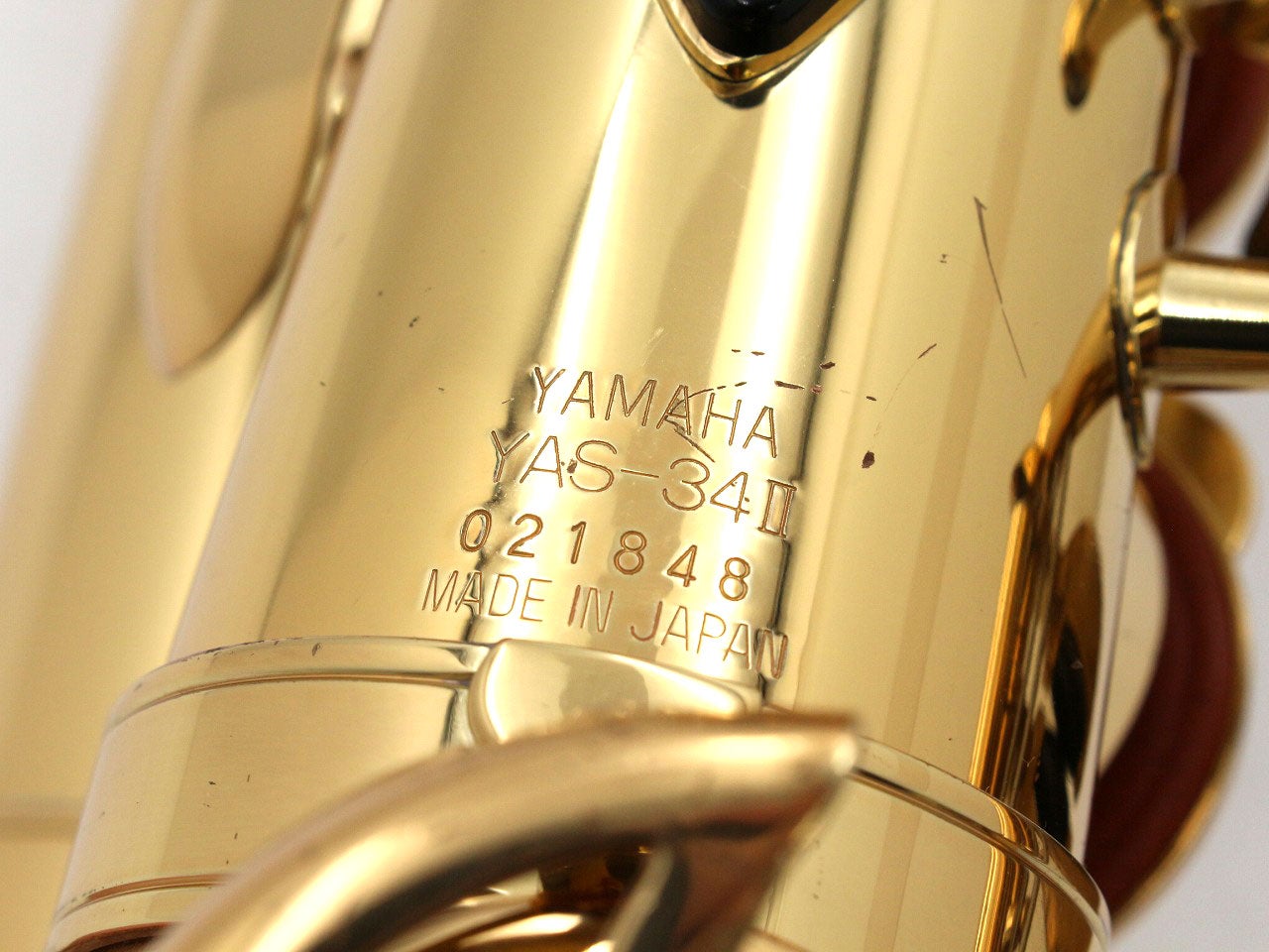 YAMAHA / Alto Saxophone YAS-34II (All pads replaced) – Ishibashi