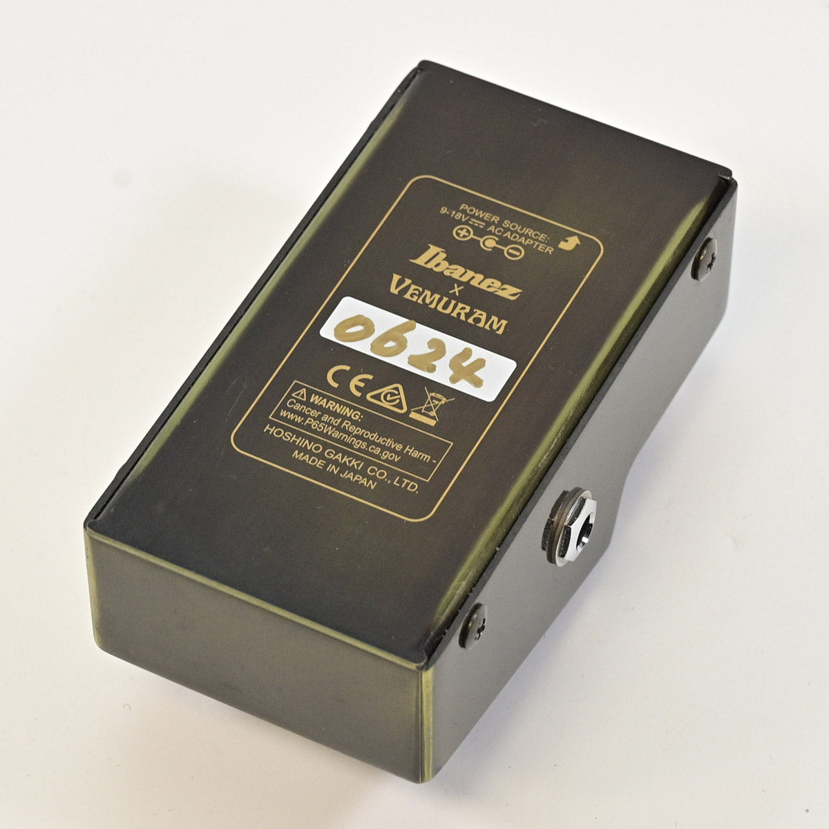 高音質 ハンドメイド TSV808 hand wired オーダー受付 IBANEZ / TSV808 Overdrive – Ishibashi Music Corporation.
