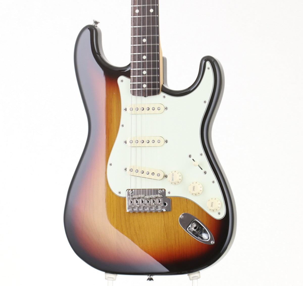 ギター Fender MIJ HYBRID 60s Stratocaster 3TS Carter Vintage - Fender MIJ Hybrid 60's Stratocaster 2017, Black