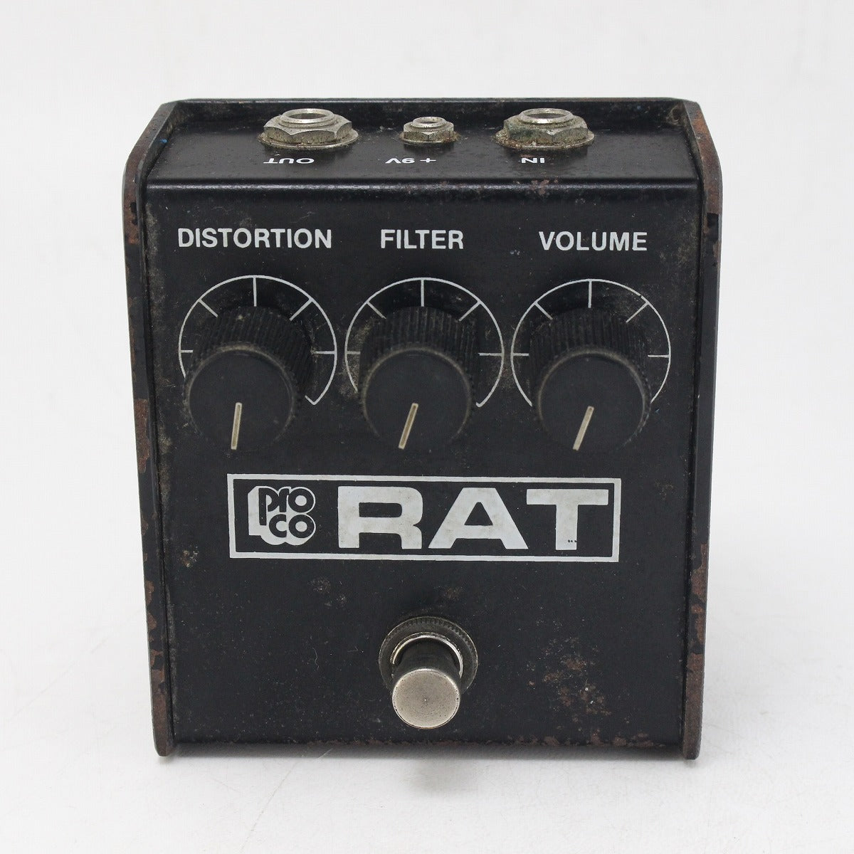 PROCO / RAT BLACK FACE LM308N, manufactured in 1987 – Ishibashi PROCO / RAT BLACK FACE LM308N, manufactured in 1987 – Ishibashi