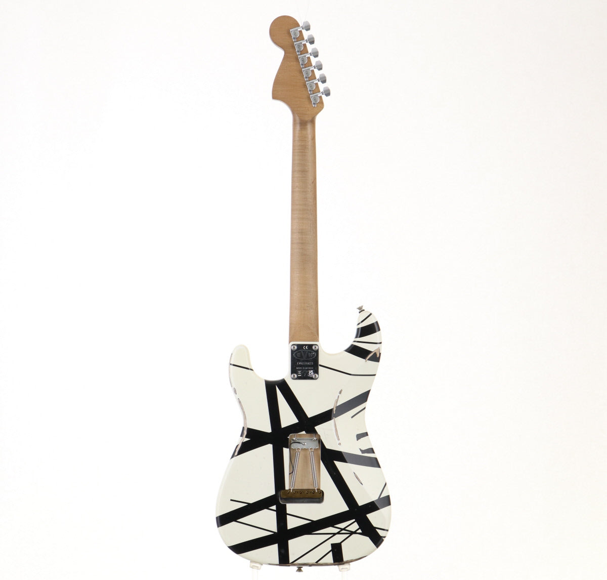 EVH / Striped Series 78 Eruption Maple Fingerboard White with