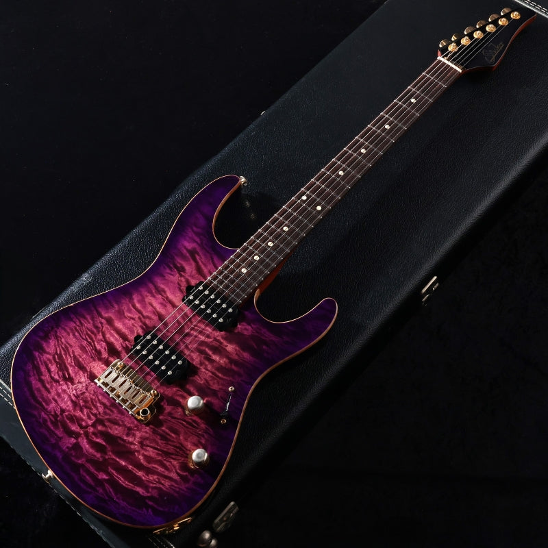 16:55まで値下げ Suhr Custom Modern Carve Top SUHR / Modern Carve Top Trans Purple – Ishibashi Music Corporation.