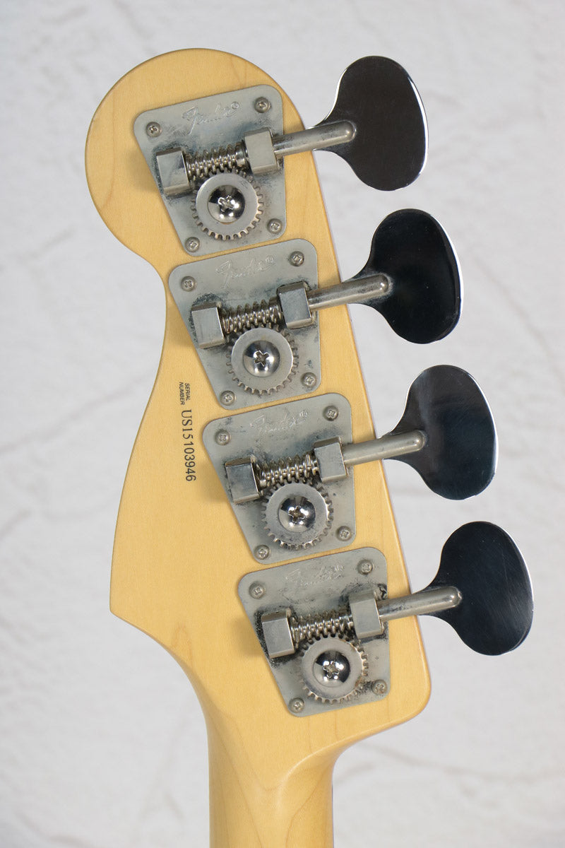 Fender USA / Adam Clayton Jazz Bass RWFB Sherwood Green Metallic