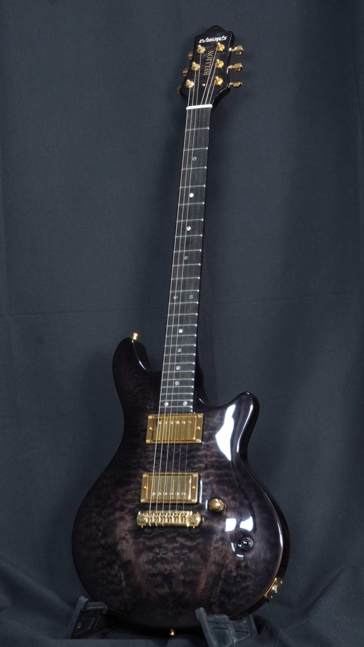 EDWARDS / E-U-HL2 -2024- See-Through Black Sunburst – Ishibashi