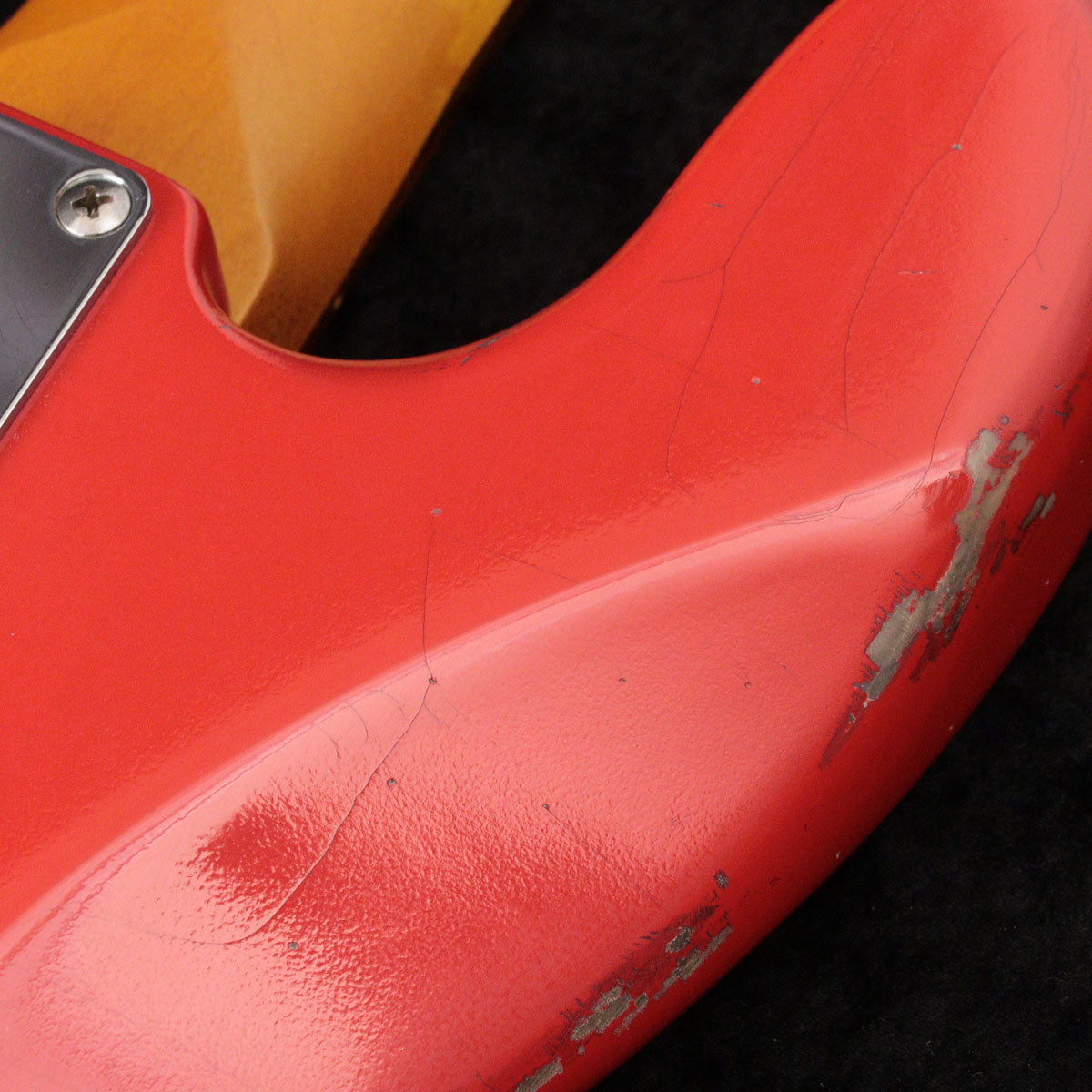 Miyako Custom Bass Guitar / Modern Vintage MJB-4R Red Relic