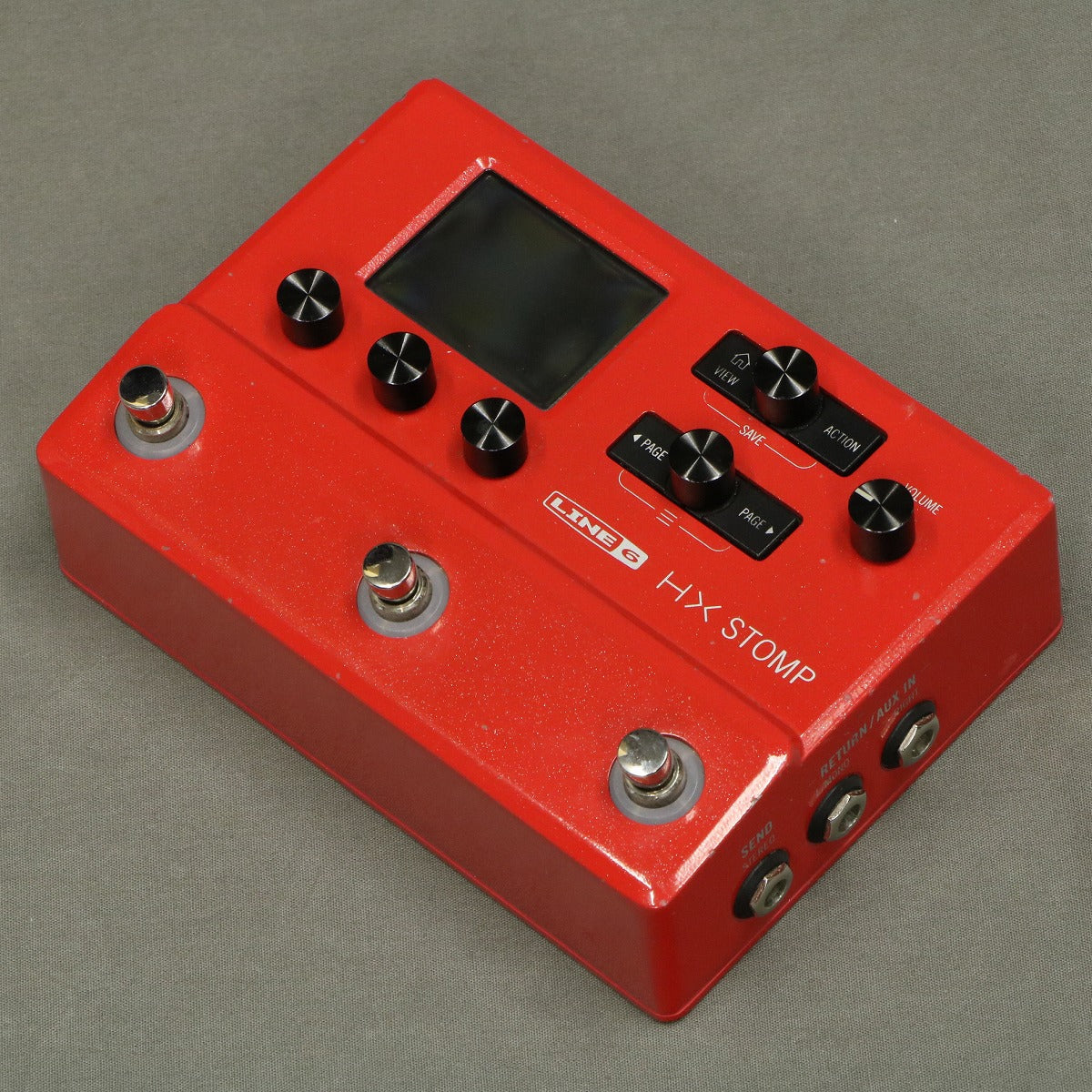 ギター LINE6 HX Stomp LIMITED EDITION RED line-6-hx-stomp-xl-burgungy@