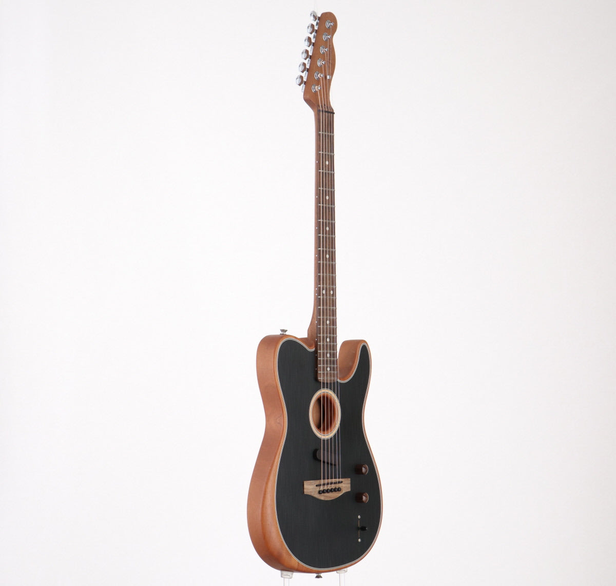 FENDER MEXICO / Acoustasonic Player Tele Brushed Black – Ishibashi