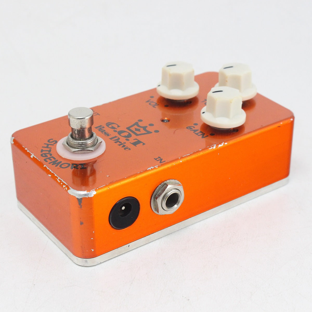 ハンドメイド Shigemori G.O.T 風 オーバードライブ エフェクター レビュー】Shigemori G.O.T Bass Drive - あさぎベーススタジオ