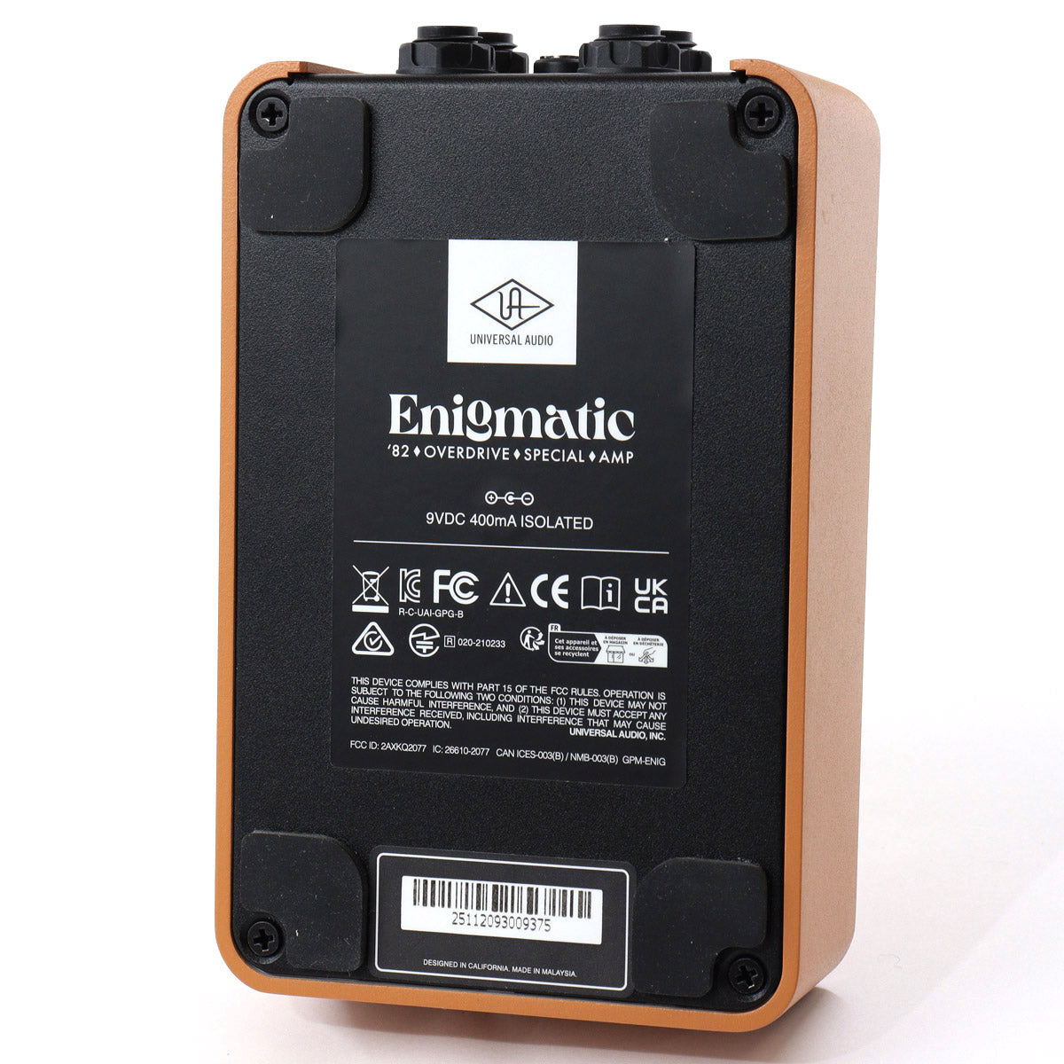 UNIVERSAL AUDIO / UAFX Enigmatic 82 Overdrive Special Amp