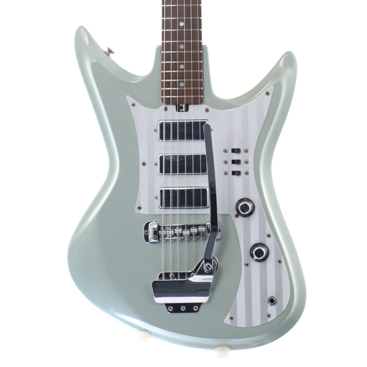 Teisco K-56 エレキギター TEISCO / K-56 Reissue, 1999, Silky Blue – Ishibashi Music Corporation.