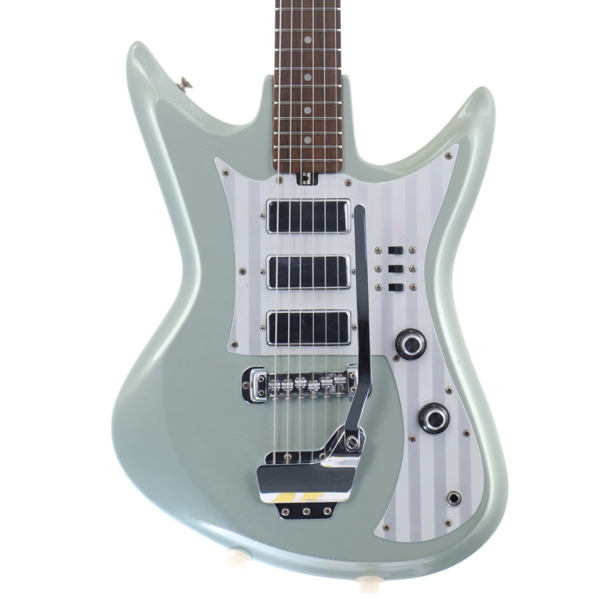Teisco K-56 エレキギター TEISCO / K-56 Reissue, 1999, Silky Blue – Ishibashi Music Corporation.