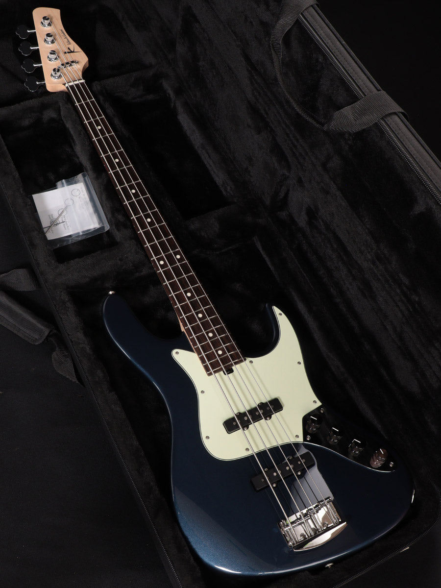 Kikuchi Guitars / Hermes Series RV4 Ash Dark Lake Placid Blue