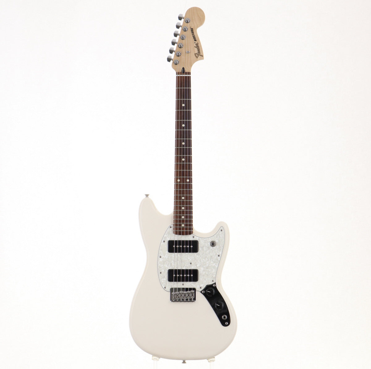 【G5194】超美品FENDER Mexico Mustang FG 2021 FENDER MEXICO / Player Mustang 90 Olympic White – Ishibashi Music